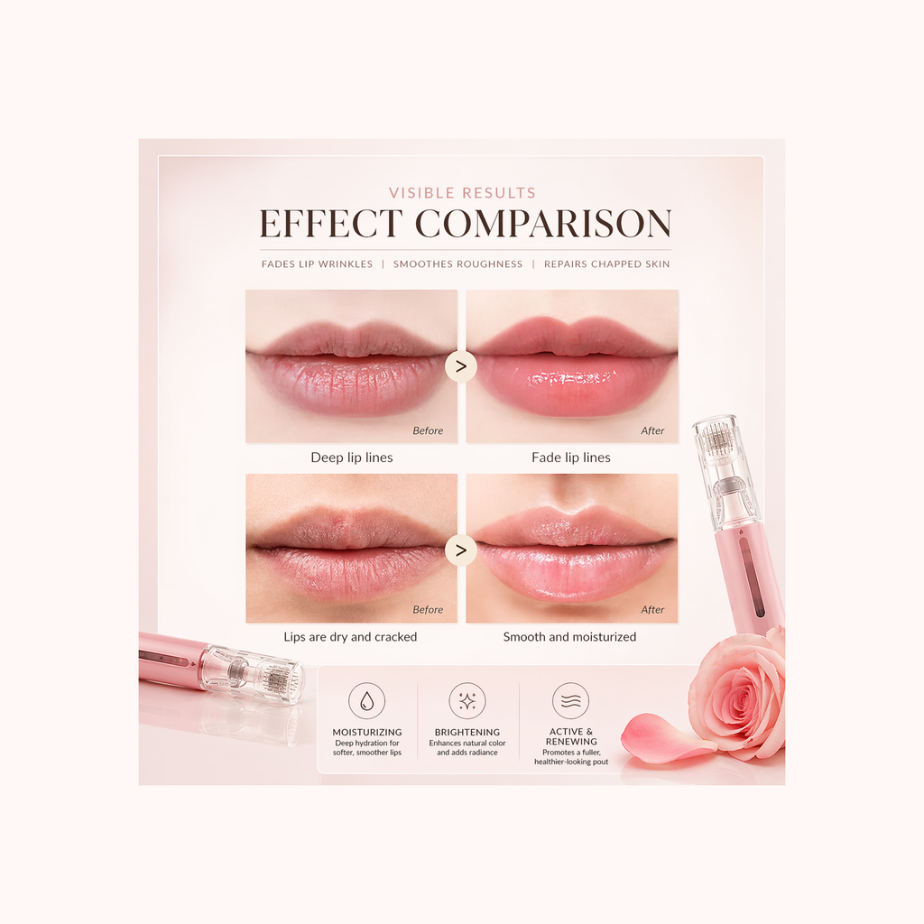 Lip Plumper Microneedle/Serum System