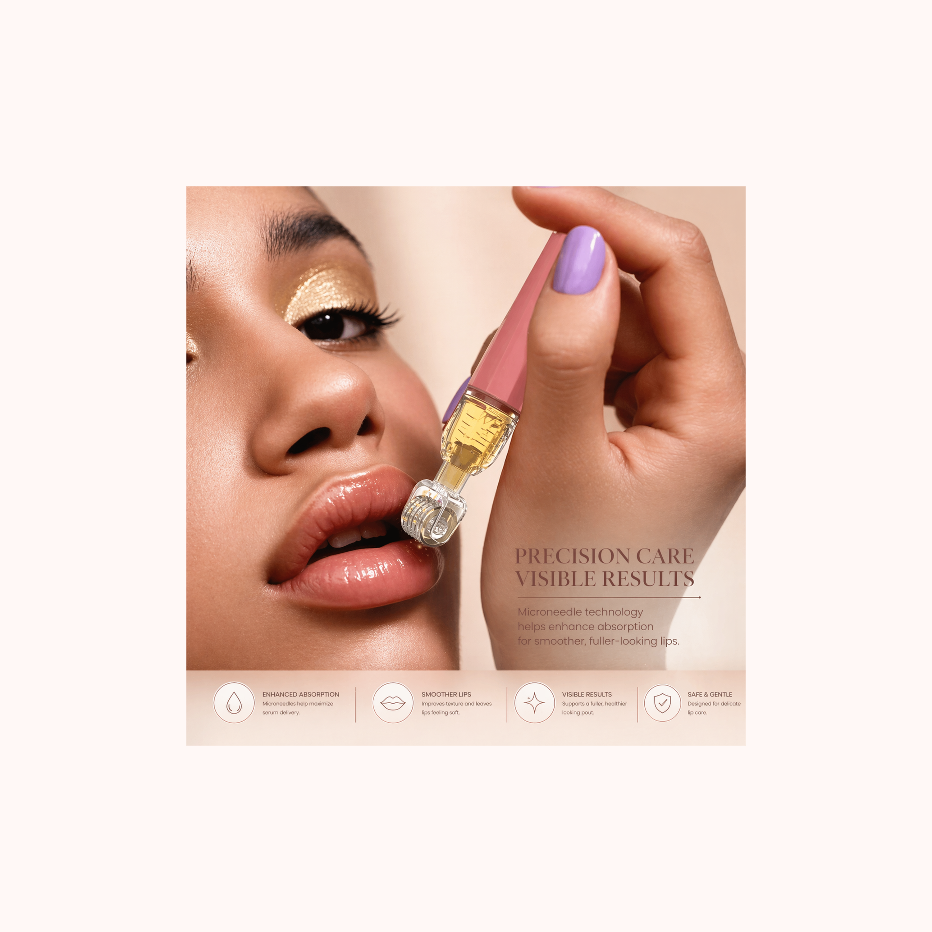 Lip Plumper Microneedle/Serum System