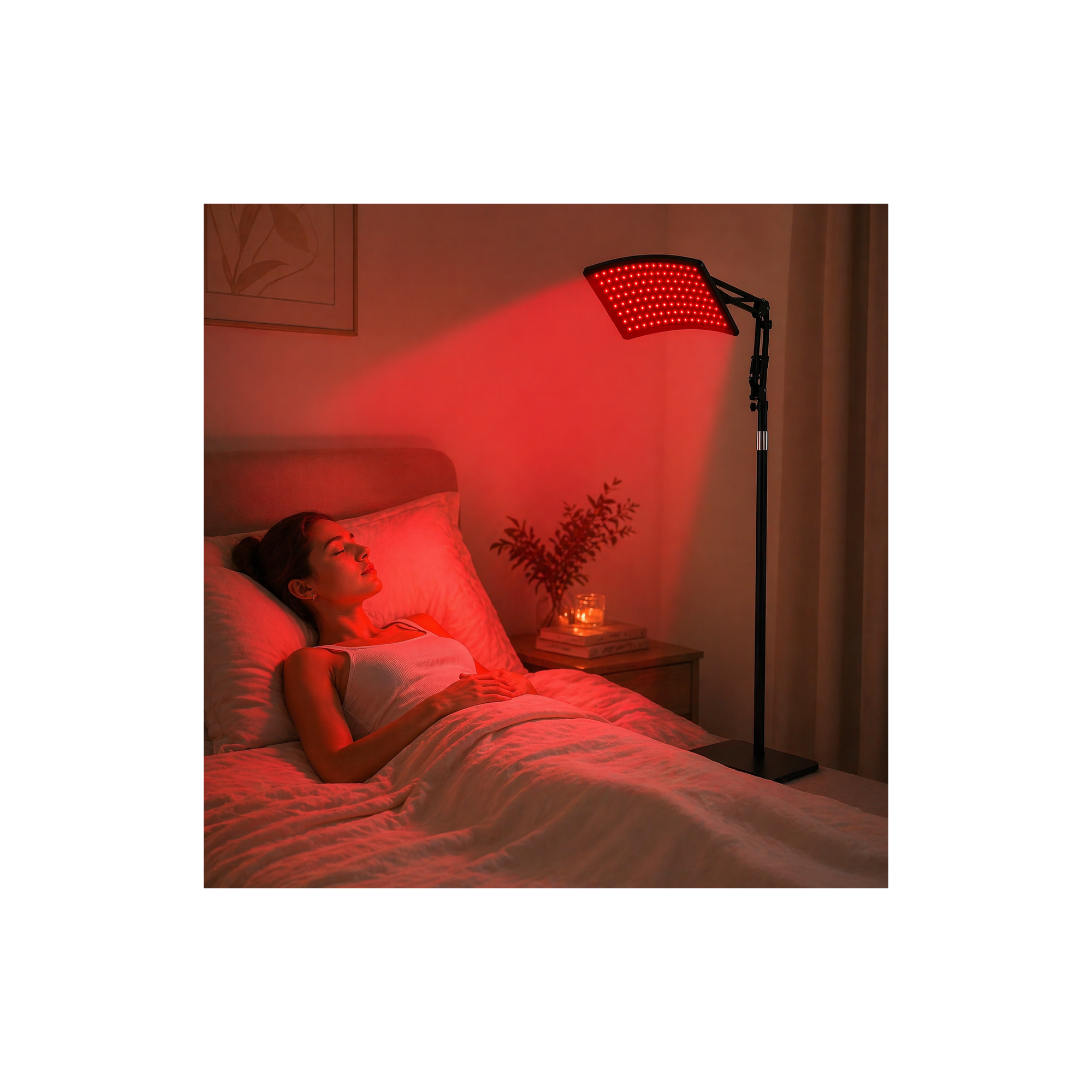 Red Light Therapy Body Lamp with Stand